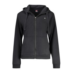 NORWAY 1963 FELPA CON ZIP DONNA NERO