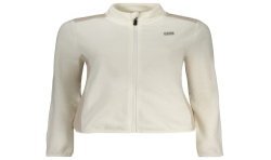 NORWAY 1963 FELPA CON ZIP DONNA BIANCO