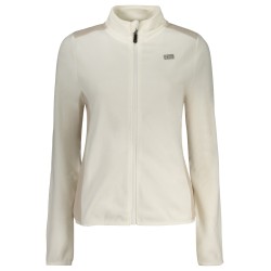 NORWAY 1963 FELPA CON ZIP DONNA BIANCO