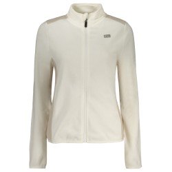 NORWAY 1963 FELPA CON ZIP DONNA BIANCO