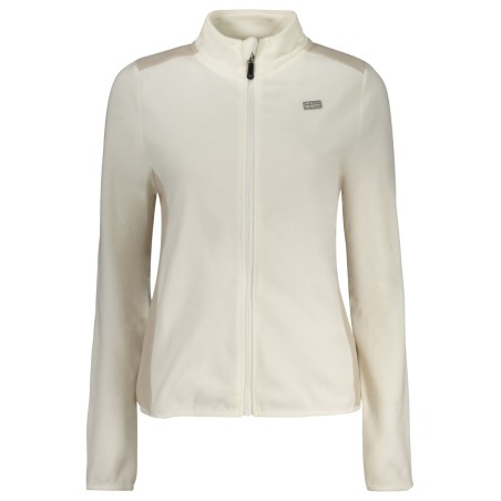 NORWAY 1963 FELPA CON ZIP DONNA BIANCO