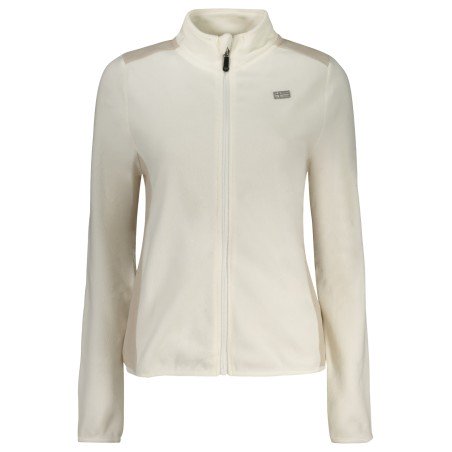 NORWAY 1963 FELPA CON ZIP DONNA BIANCO