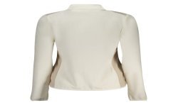 NORWAY 1963 FELPA CON ZIP DONNA BIANCO