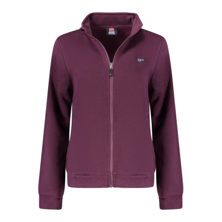 NORWAY 1963 FELPA CON ZIP DONNA VIOLA