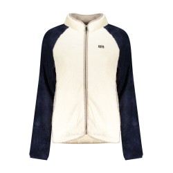 NORWAY 1963 FELPA CON ZIP DONNA BIANCO