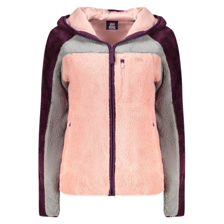 NORWAY 1963 FELPA CON ZIP DONNA ROSA