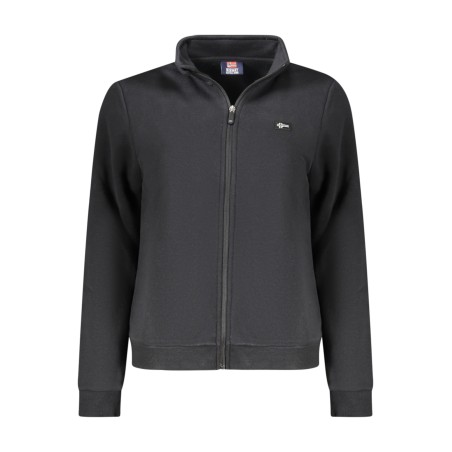 NORWAY 1963 FELPA CON ZIP DONNA NERO