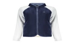 NORWAY 1963 FELPA CON ZIP DONNA BLU