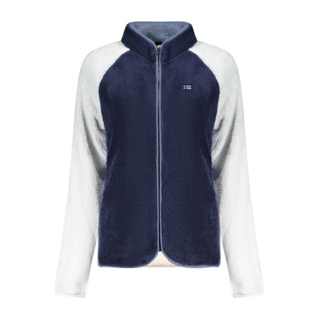 NORWAY 1963 FELPA CON ZIP DONNA BLU