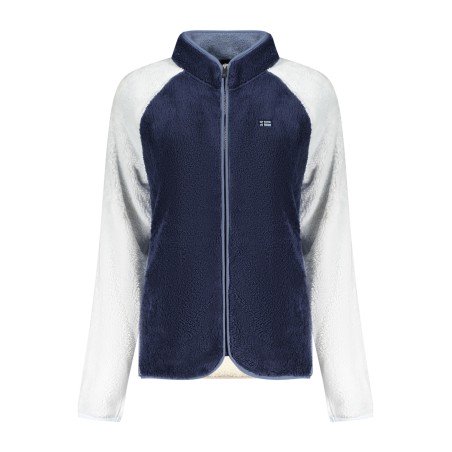 NORWAY 1963 FELPA CON ZIP DONNA BLU