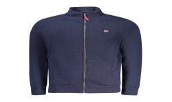 NORWAY 1963 FELPA CON ZIP UOMO BLU