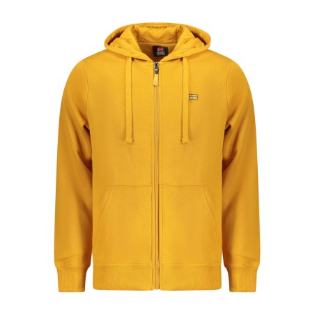 NORWAY 1963 FELPA CON ZIP UOMO GIALLO