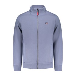 NORWAY 1963 FELPA CON ZIP UOMO BLU