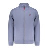 NORWAY 1963 FELPA CON ZIP UOMO BLU