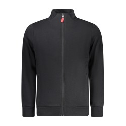 NORWAY 1963 FELPA CON ZIP UOMO NERO