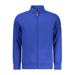 NORWAY 1963 FELPA CON ZIP UOMO BLU