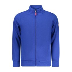 NORWAY 1963 FELPA CON ZIP UOMO BLU