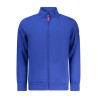 NORWAY 1963 FELPA CON ZIP UOMO BLU