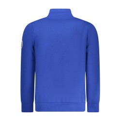 NORWAY 1963 FELPA CON ZIP UOMO BLU