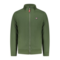 NORWAY 1963 FELPA CON ZIP UOMO VERDE