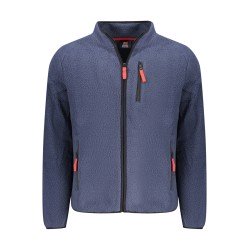 NORWAY 1963 FELPA CON ZIP UOMO BLU