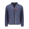 NORWAY 1963 FELPA CON ZIP UOMO BLU