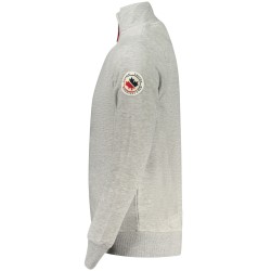 NORWAY 1963 FELPA CON ZIP UOMO GRIGIO