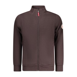 NORWAY 1963 FELPA CON ZIP UOMO MARRONE