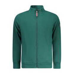 NORWAY 1963 FELPA CON ZIP UOMO VERDE