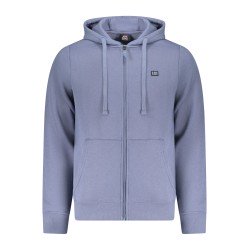 NORWAY 1963 FELPA CON ZIP UOMO BLU