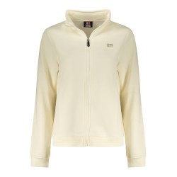 NORWAY 1963 FELPA CON ZIP DONNA BIANCO