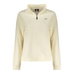 NORWAY 1963 FELPA CON ZIP DONNA BIANCO