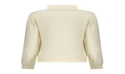 NORWAY 1963 FELPA CON ZIP DONNA BIANCO