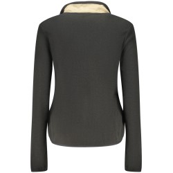 NORWAY 1963 FELPA CON ZIP DONNA NERO