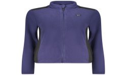 NORWAY 1963 FELPA CON ZIP DONNA BLU