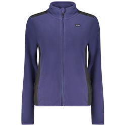 NORWAY 1963 FELPA CON ZIP DONNA BLU