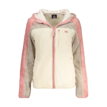 NORWAY 1963 FELPA CON ZIP DONNA BIANCO