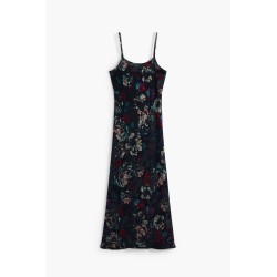 DESIGUAL ABITO LUNGO DONNA NERO