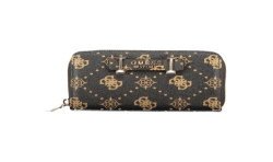 GUESS JEANS PORTAFOGLIO DONNA MARRONE