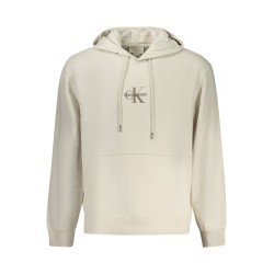 CALVIN KLEIN FELPA SENZA ZIP UOMO BEIGE