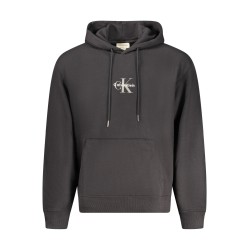 CALVIN KLEIN FELPA SENZA ZIP UOMO NERO