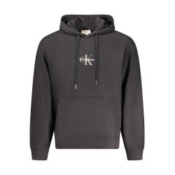 CALVIN KLEIN FELPA SENZA ZIP UOMO NERO