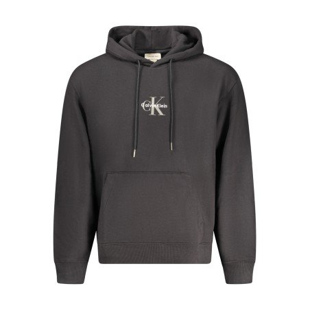 CALVIN KLEIN FELPA SENZA ZIP UOMO NERO