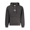 CALVIN KLEIN FELPA SENZA ZIP UOMO NERO