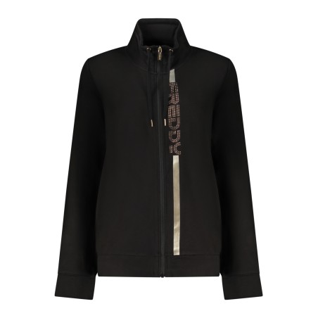 FREDDY FELPA CON ZIP DONNA NERO
