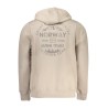 NORWAY 1963 FELPA CON ZIP UOMO BEIGE
