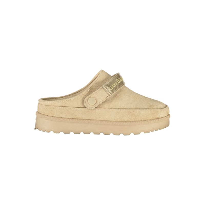 LAURA BIAGIOTTI CALZATURA SABOT INVERNALE DONNA BEIGE