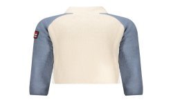 NORWAY 1963 FELPA CON ZIP UOMO BEIGE