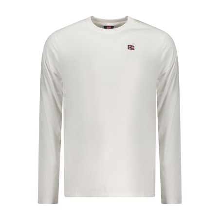 NORWAY 1963 T-SHIRT MANICHE LUNGHE UOMO BIANCO