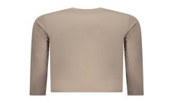 NORWAY 1963 T-SHIRT MANICHE LUNGHE UOMO MARRONE